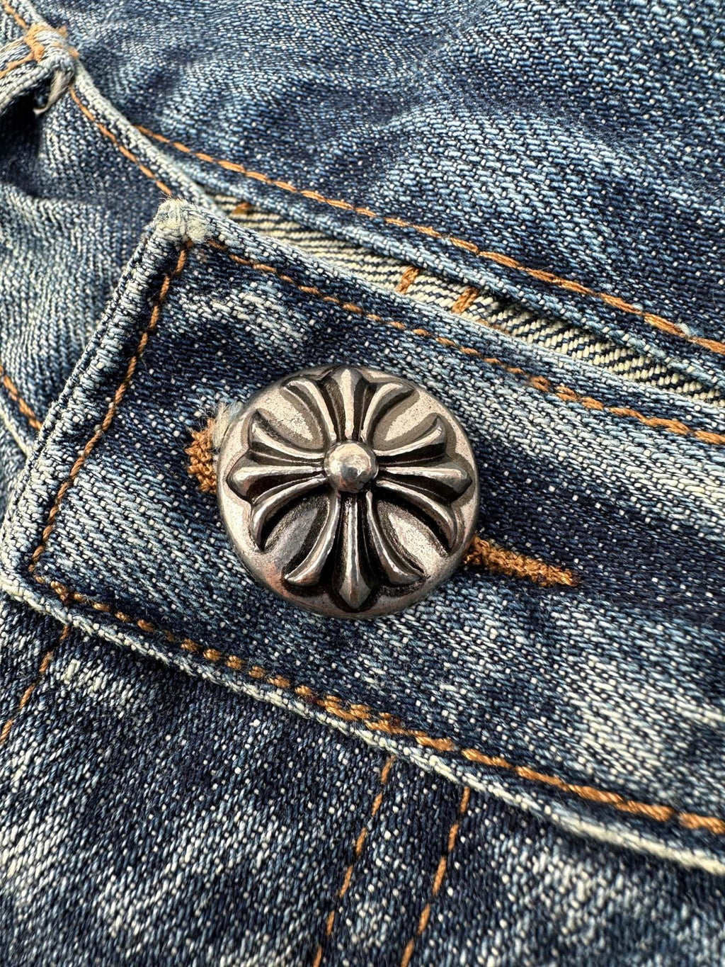 2026 New GS Cross Logo Distressed Jeans (CC963-C60)