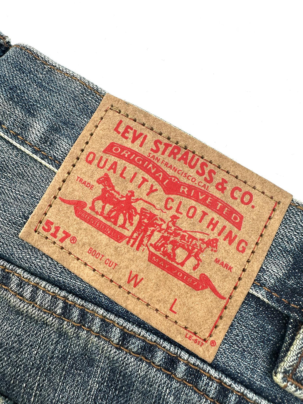 2026 New GS Cross Logo Distressed Jeans (CC963-C60)
