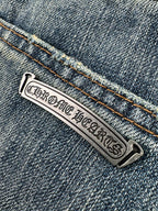 2026 New GS Cross Logo Distressed Jeans (CC963-C60)