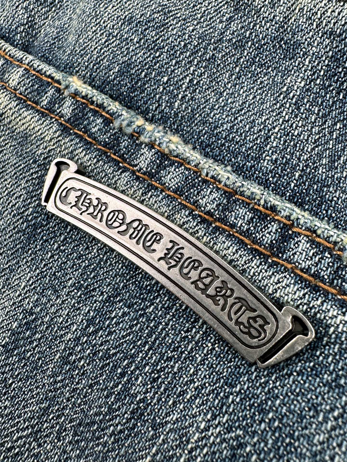 2026 New GS Cross Logo Distressed Jeans (CC963-C60)