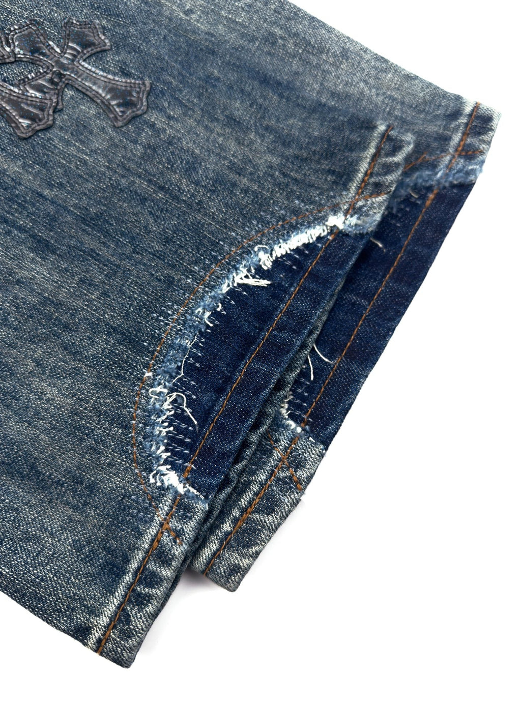 2026 New GS Cross Logo Distressed Jeans (CC963-C60)