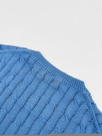 2026 Women’s GS Twisted-Knit Short-Sleeved Jumper (FF720)
