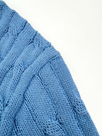 2026 Women’s GS Twisted-Knit Short-Sleeved Jumper (FF720)