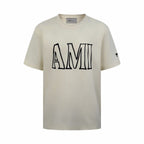2026 Women’s GS  Letter Print Box-Fit Short-Sleeved T-Shirt (EE405)