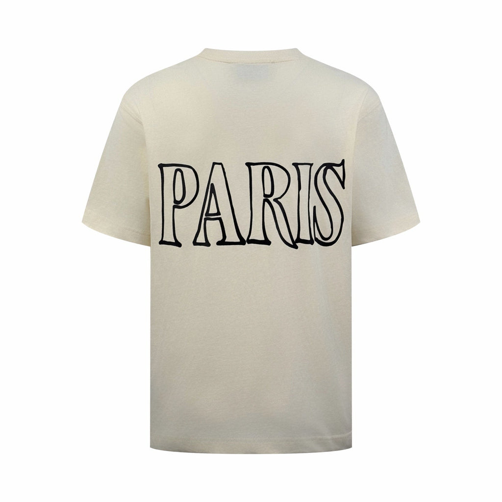 2026 Women’s GS  Letter Print Box-Fit Short-Sleeved T-Shirt (EE405)