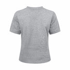 2026 Women’s Short-Sleeved Patchwork Embroidered T-Shirt (FF705)