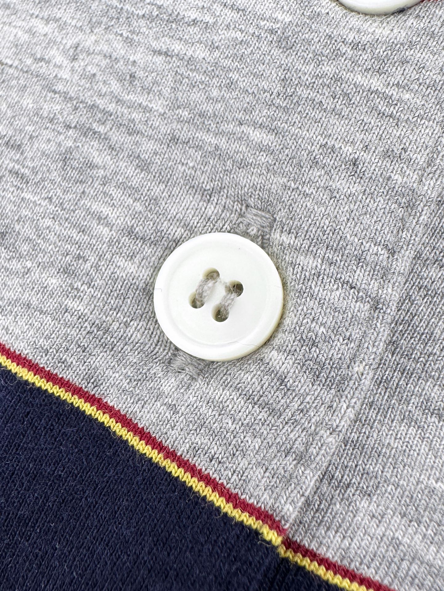 2026 Women’s Striped Polo Shirt with MM Logo (FF707)