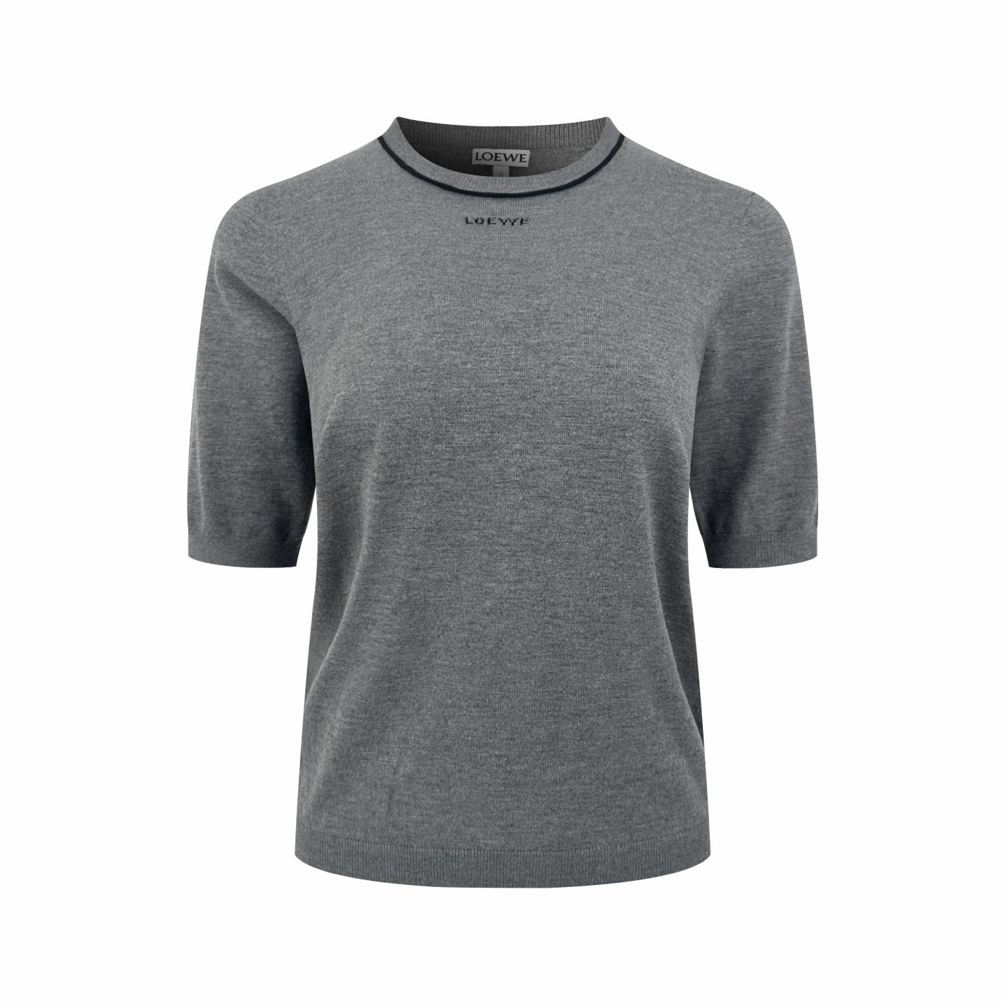 2026 Women’s GS Jacquard Short-Sleeved Jumper (FF712)