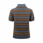2026 Women’s GS Logo Jacquard Striped Jumper  (FF711)
