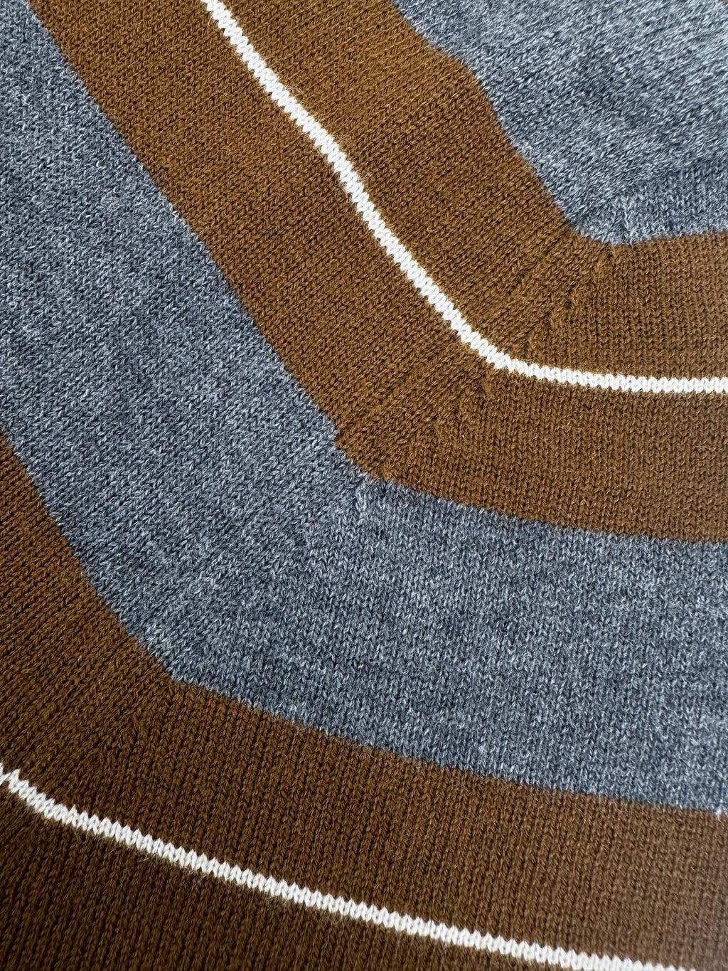 2026 Women’s GS Logo Jacquard Striped Jumper  (FF711)