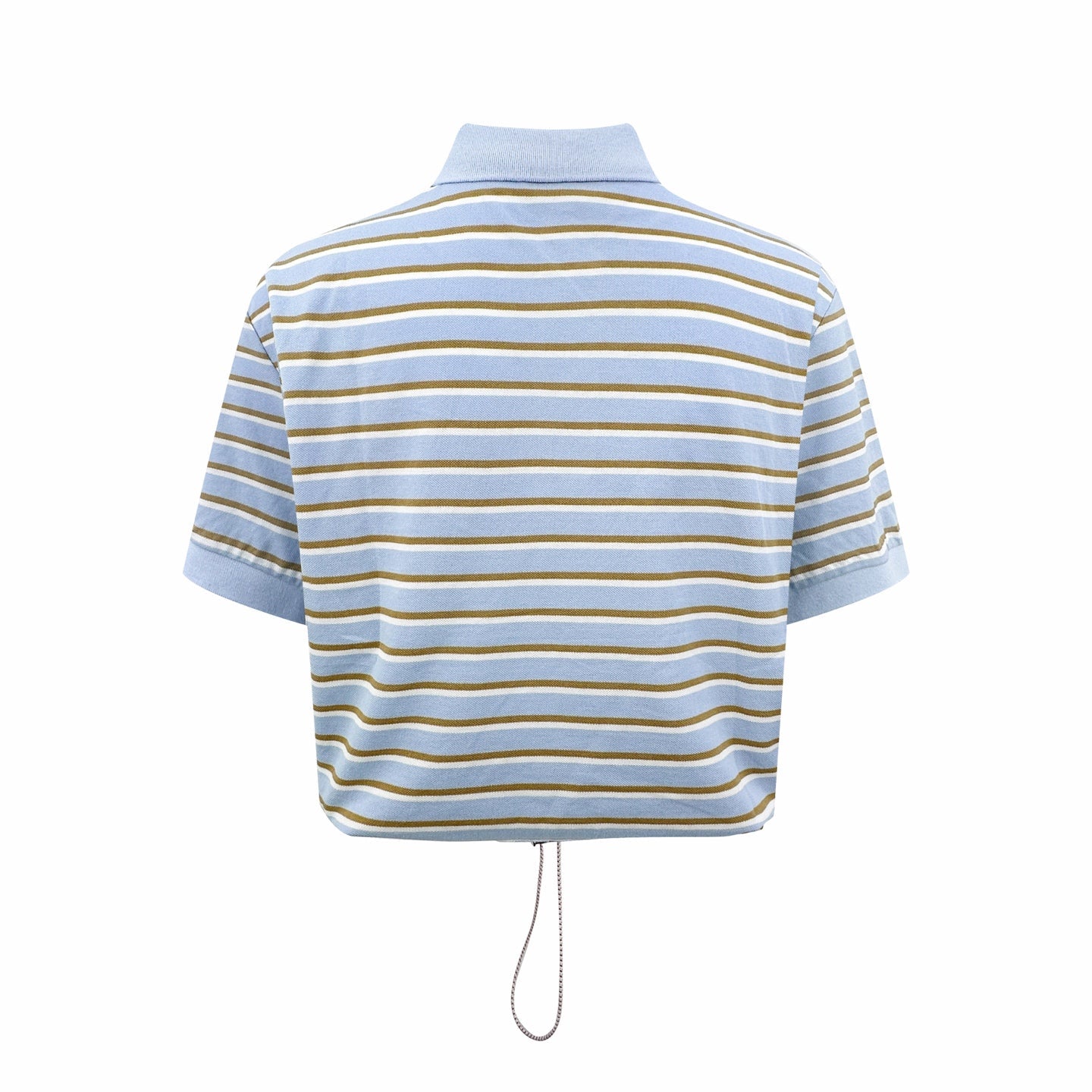 2026 Women’s GS Striped Polo Shirt with Triangle Logo (FF708)