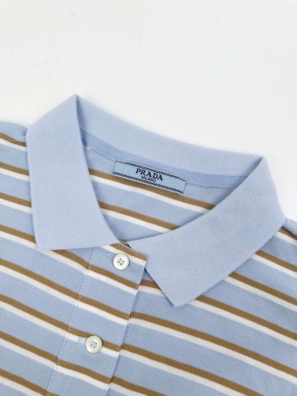 2026 Women’s GS Striped Polo Shirt with Triangle Logo (FF708)