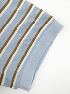 2026 Women’s GS Striped Polo Shirt with Triangle Logo (FF708)