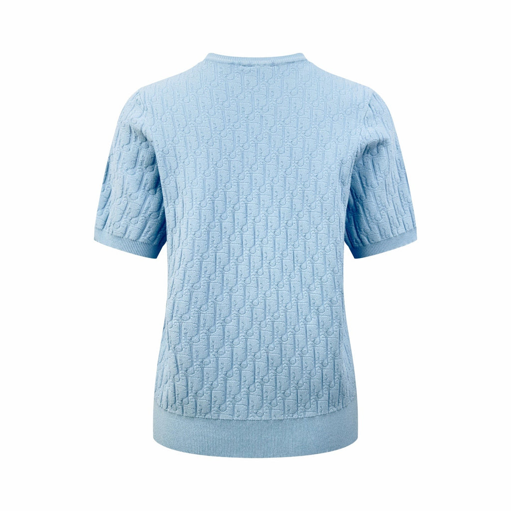 2026 Women’s GS All-Over Print Short-Sleeved Sweatshirt (DD105)