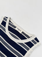 2026 Women’s GS  Logo Embroidered Striped Tank Top (FF728)