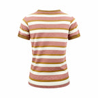2026 Women’s GS Logo Striped Short-Sleeved T-Shirt (FF709)