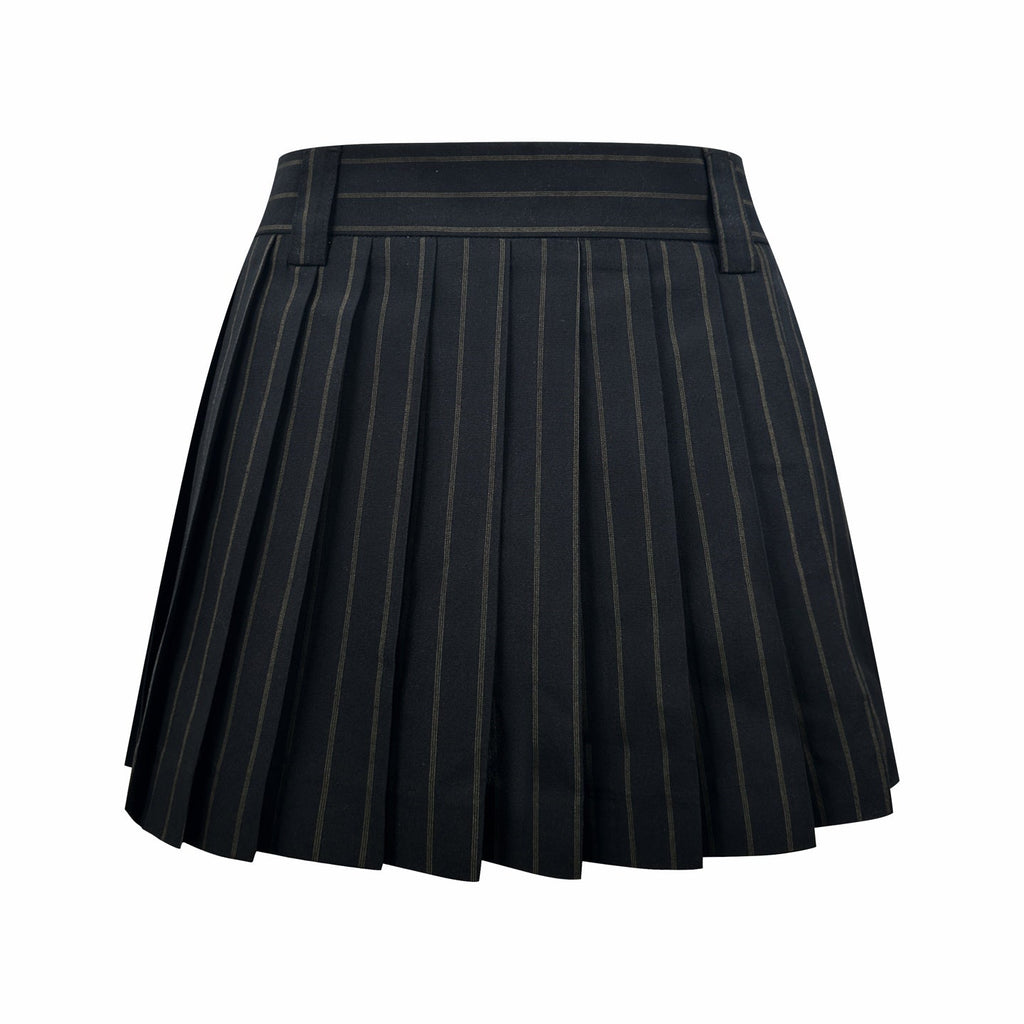 2026 Women’s GS Patchwork Embroidered Striped Skirt (FF706)