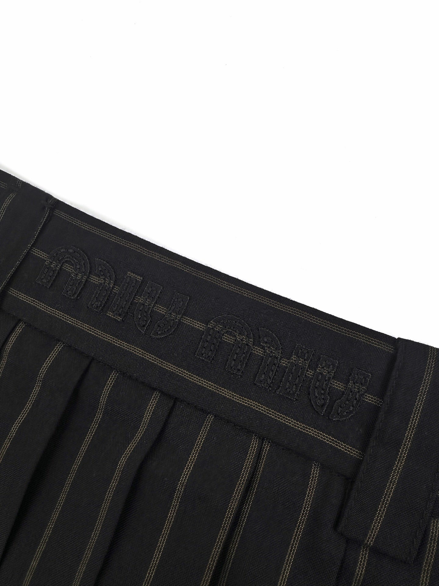2026 Women’s GS Patchwork Embroidered Striped Skirt (FF706)