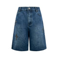 2026 New GS Cross Logo Denim Shorts (BB816-B15)