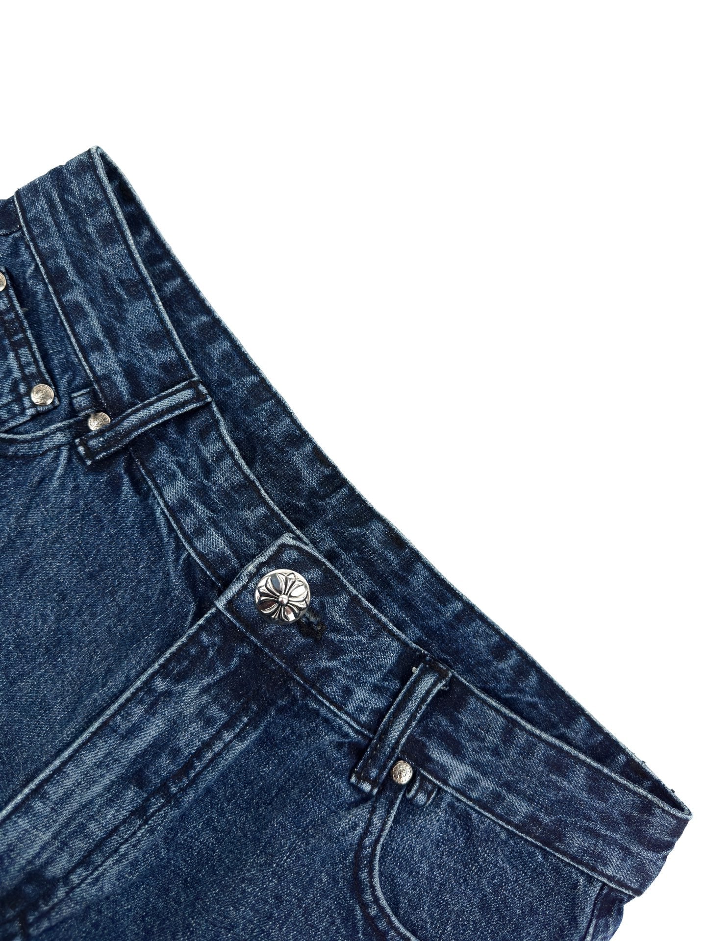 2026 New GS Cross Logo Denim Shorts (BB816-B15)