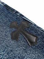 2026 New GS Cross Logo Denim Shorts (BB816-B15)
