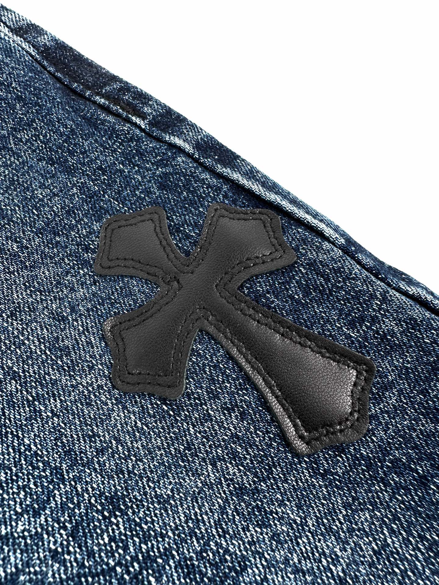 2026 New GS Cross Logo Denim Shorts (BB816-B15)