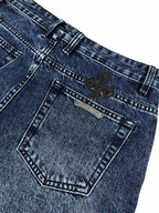 2026 New GS Cross Logo Denim Shorts (BB816-B15)
