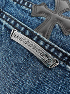 2026 New GS Cross Logo Denim Shorts (BB816-B15)