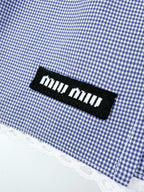 2026 Women’s GS Logo Check Skirt (FF724)