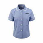 2026 Women’s GS Logo Check Short-Sleeved Shirt (FF723)