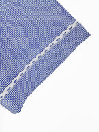 2026 Women’s GS Logo Check Short-Sleeved Shirt (FF723)