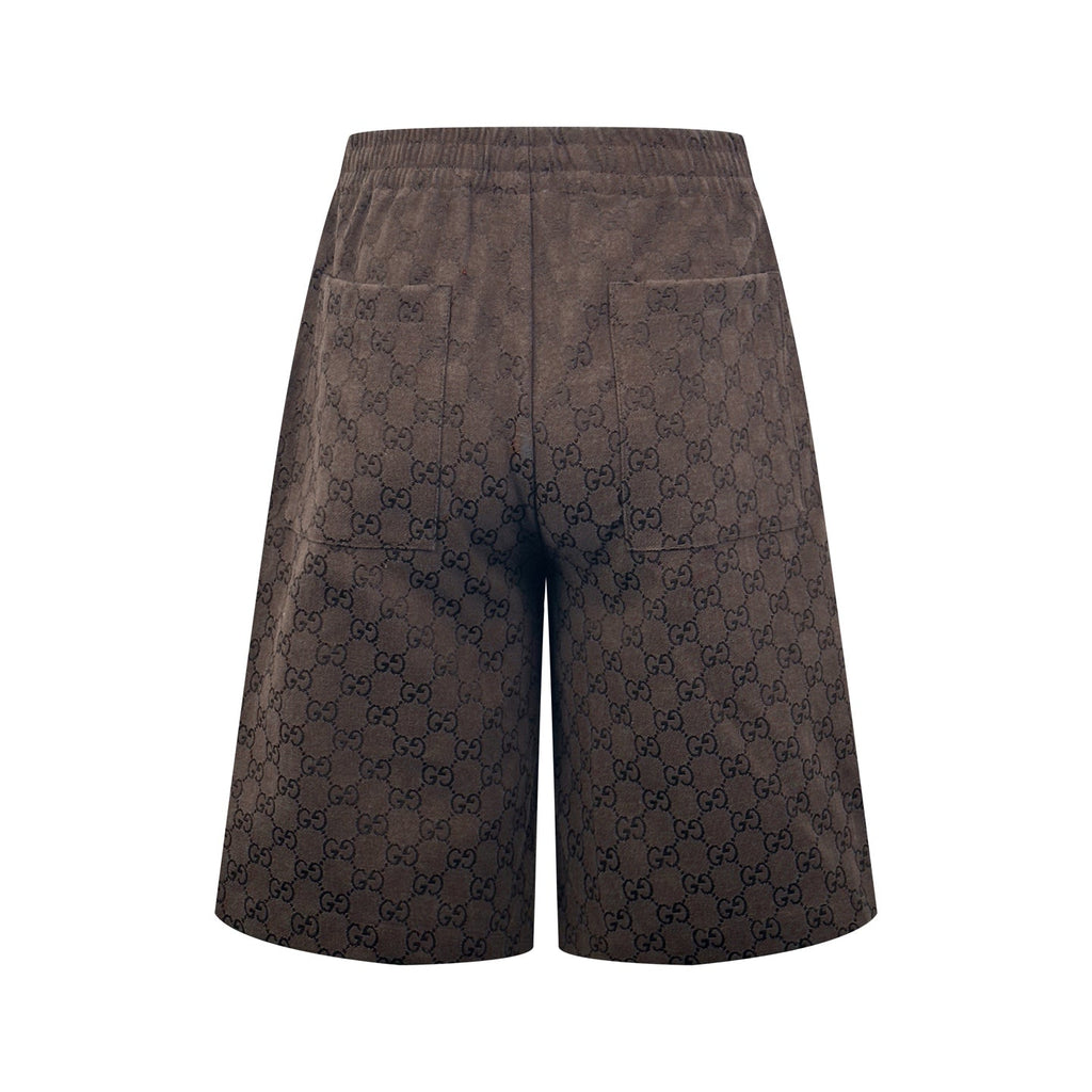 2026 New Arrival GS All-Over Jacquard Print Shorts (AA578-A80)