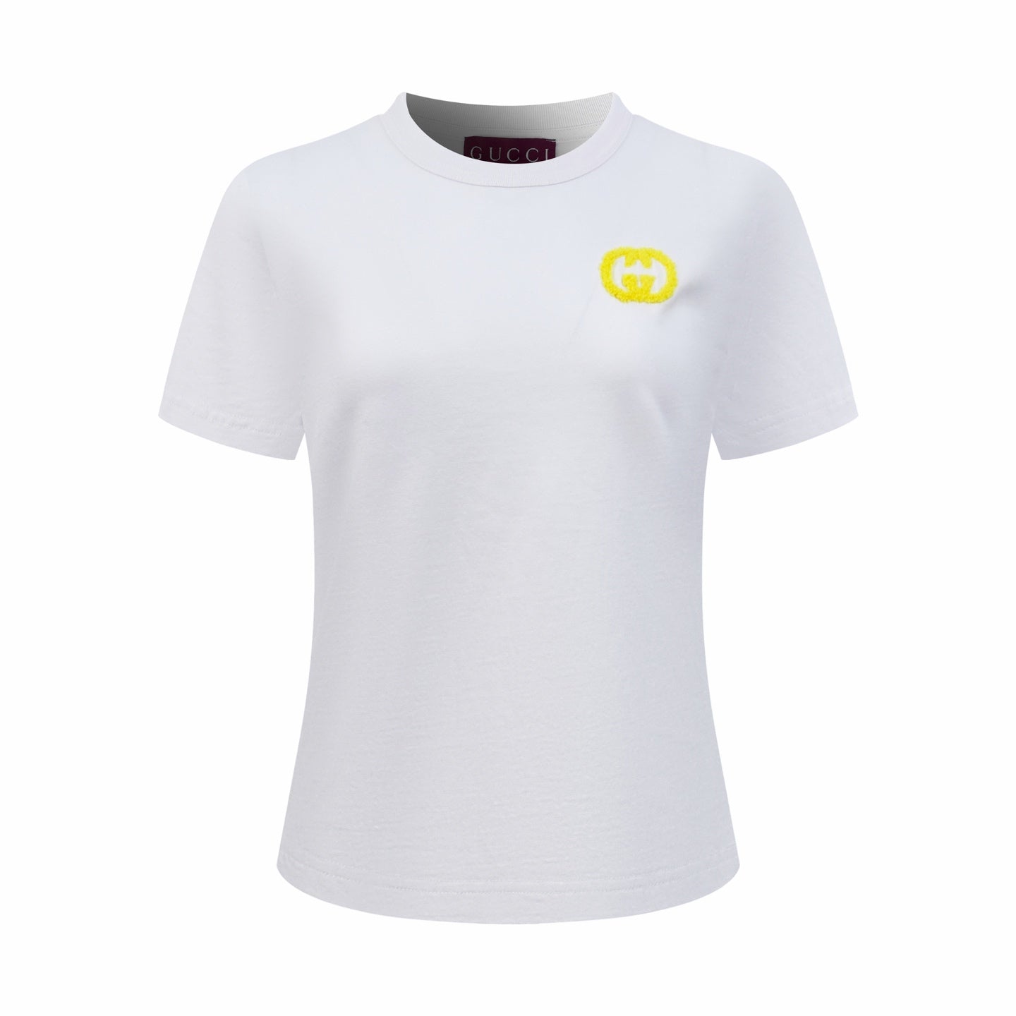 2026 Women’s GS Embellished Interlocking Short-Sleeved Top (DD107)