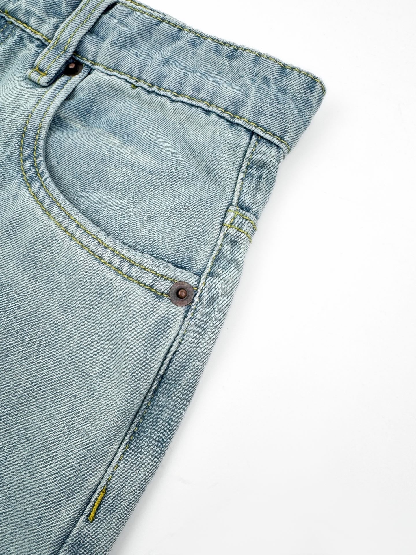 2026 Women’s GS Embroidered Logo Jeans  (EE410)
