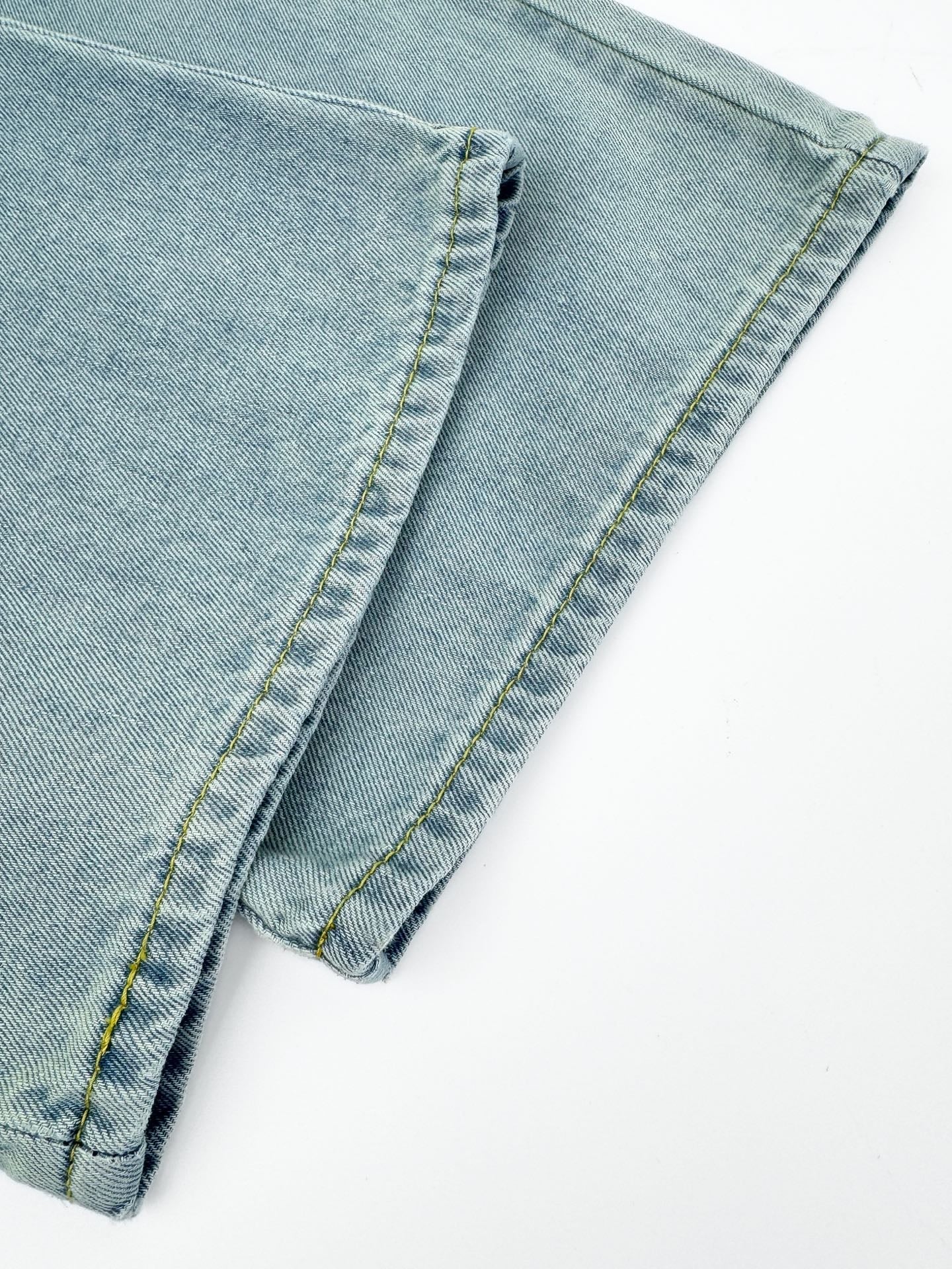 2026 Women’s GS Embroidered Logo Jeans  (EE410)