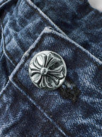 2026 Women’s GS Cross Logo Denim Shorts (EE407)