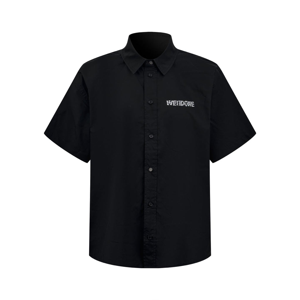 2026 New GS Logo Rhinestone Short-Sleeved Shirt (AA610-A55)