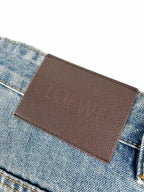 2026 Women’s GS Embroidered Leather-Tagged Jeans (EE414)