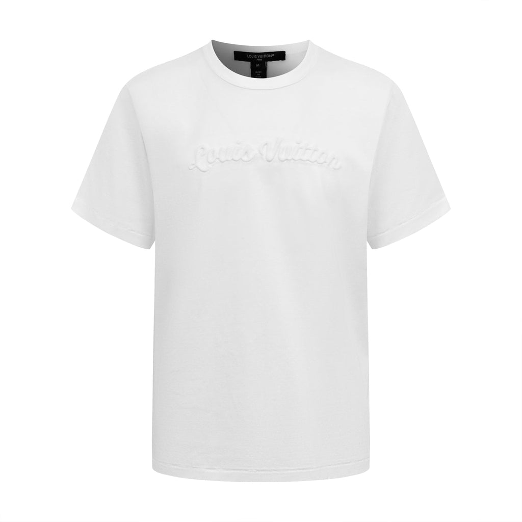 2026 New GS Logo Embroidered Short-Sleeved T-Shirt (BB837-A15)