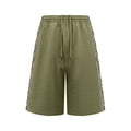 2026 New GS Embroidered Check Ribbon Shorts (BB831-A50)