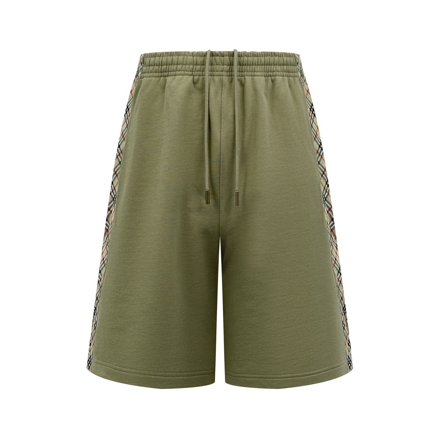 2026 New GS Embroidered Check Ribbon Shorts (BB831-A50)