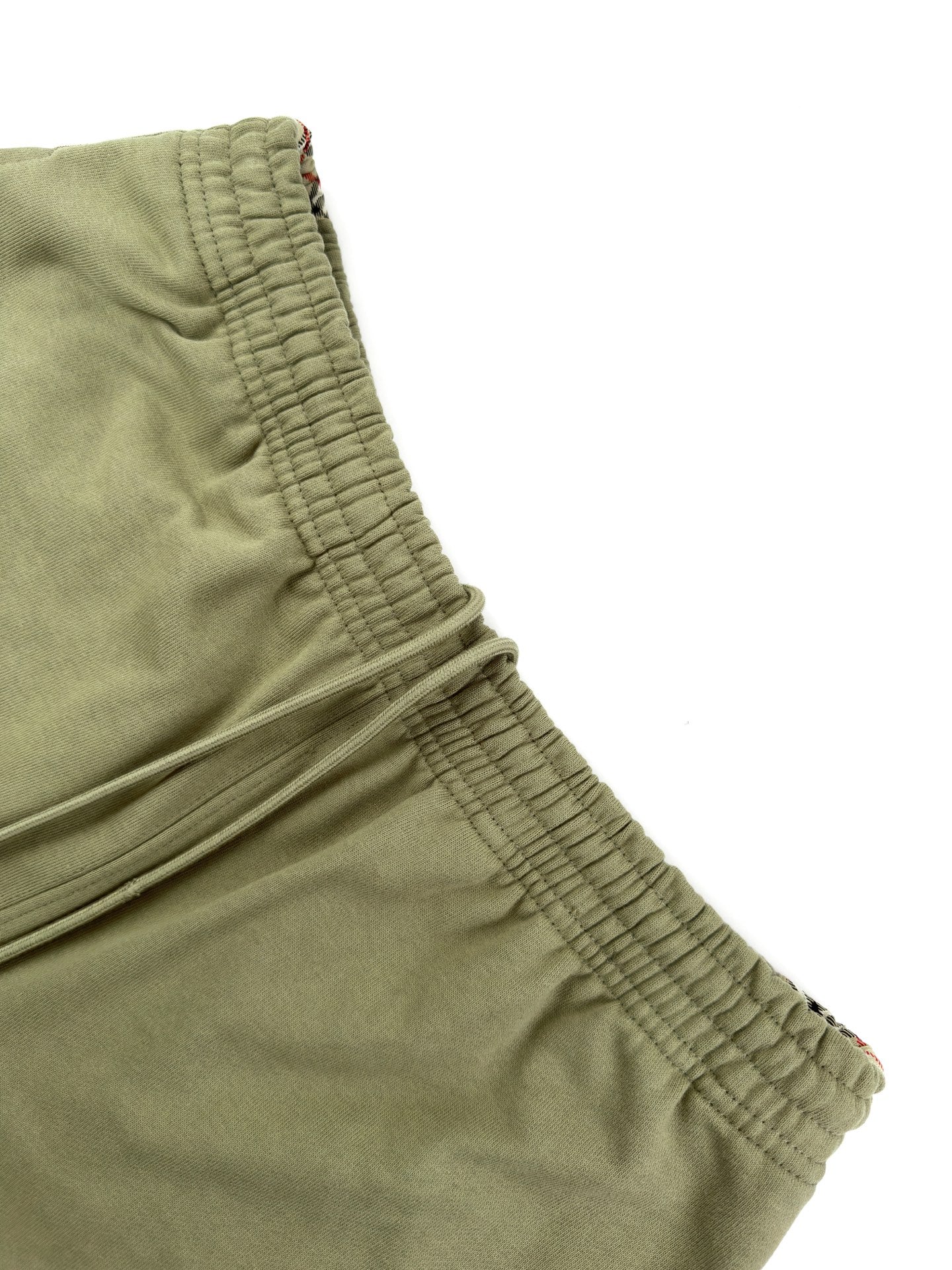 2026 New GS Embroidered Check Ribbon Shorts (BB831-A50)