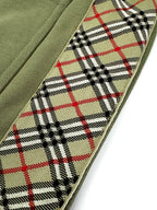 2026 New GS Embroidered Check Ribbon Shorts (BB831-A50)