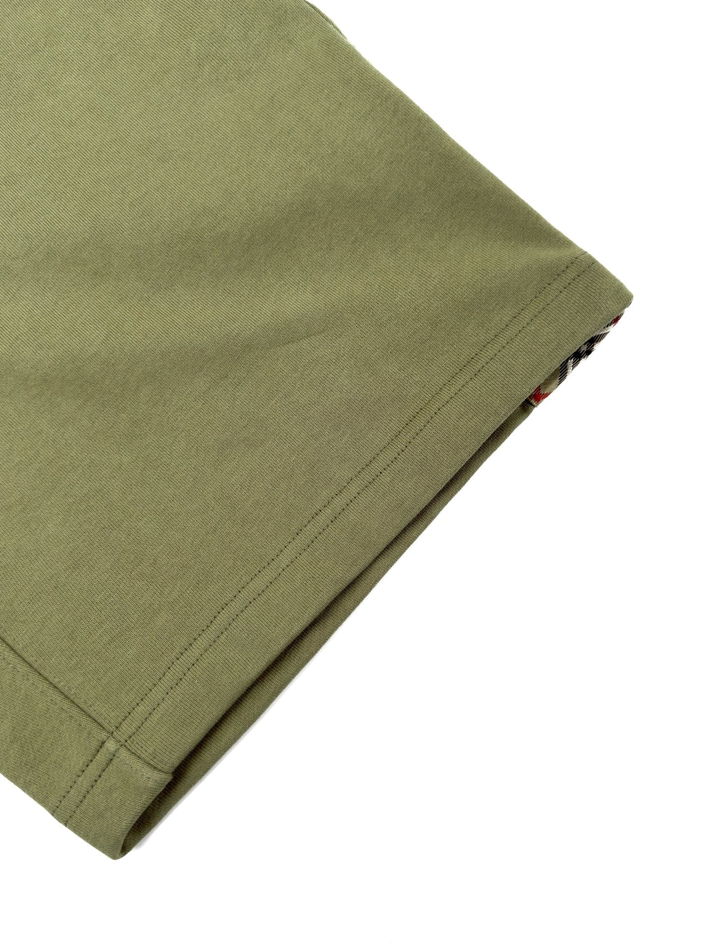 2026 New GS Embroidered Check Ribbon Shorts (BB831-A50)