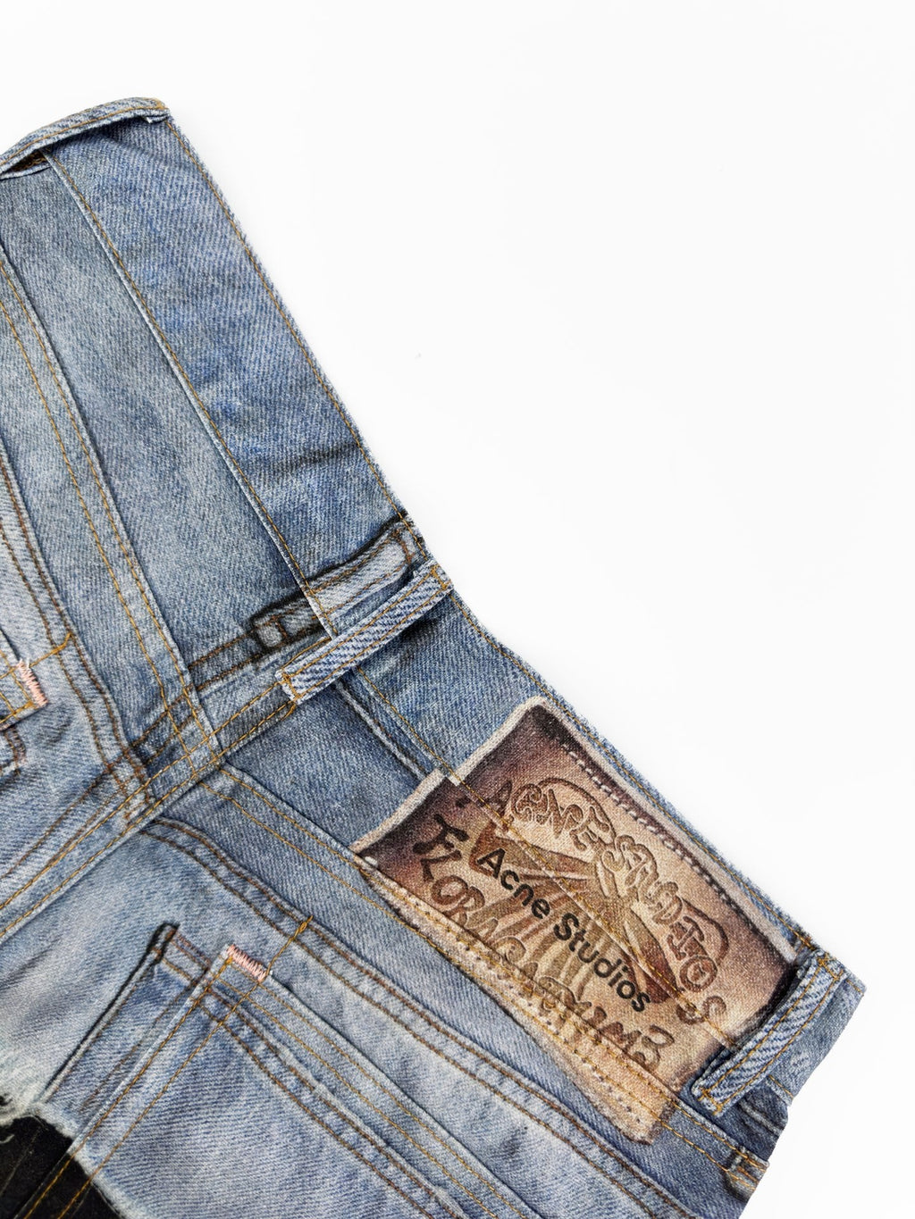 2026 New GS Optical Illusion Stripe Print Jeans (CC962-C05)