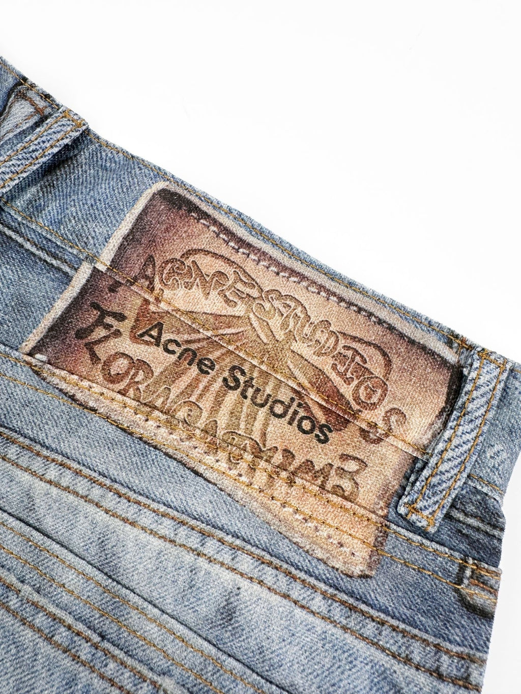 2026 New GS Optical Illusion Stripe Print Jeans (CC962-C05)