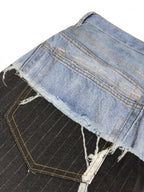 2026 New GS Optical Illusion Stripe Print Jeans (CC962-C05)
