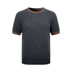 2026 New GS Short-Sleeved Sweater with Triangle Logo (AA569-A50)