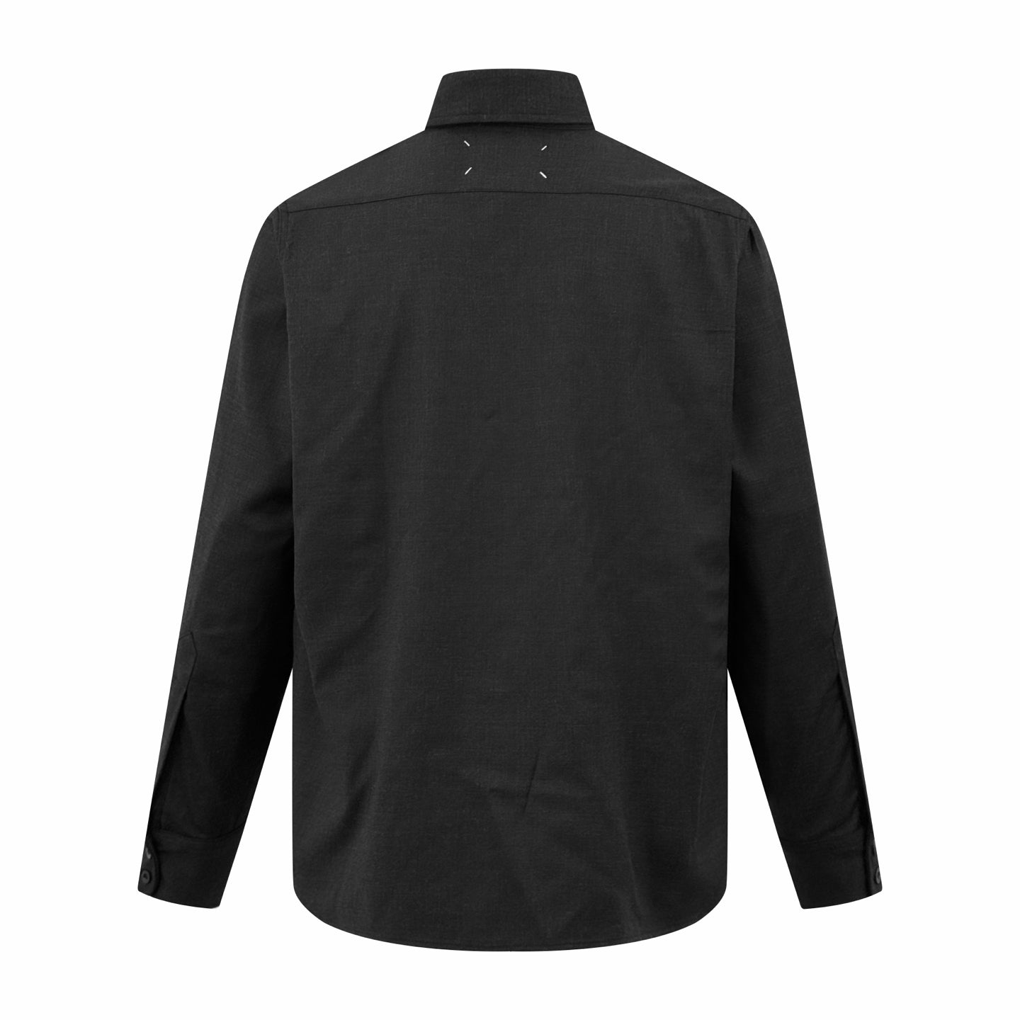2026 New GS Wool Shirt with Decorative Stitching (25282-B60)