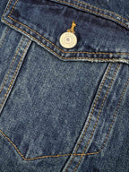 2026 New GS Embroidered Denim Hooded Jacket (25337-C30)